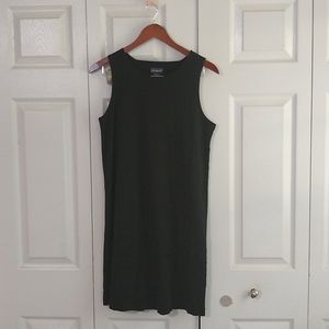Patagonia Organic Cotton sleeveless black dress Size Medium